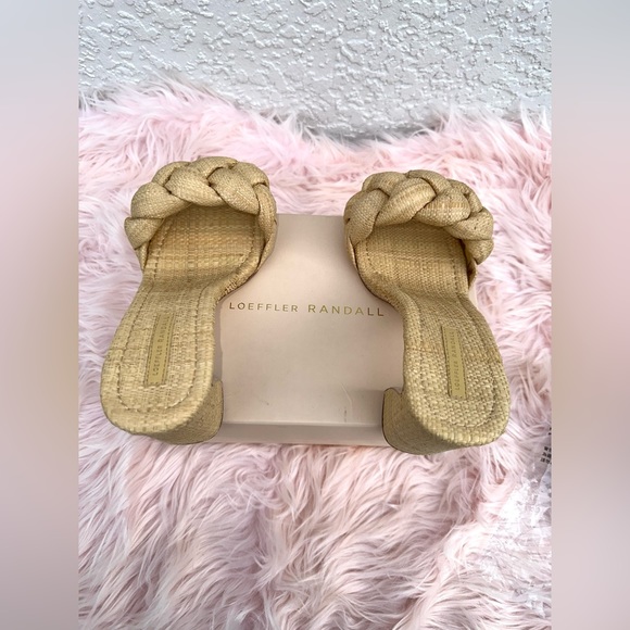 LOEFFLER RANDALL Freya Natural Braided Curve Mule - Picture 5 of 9
